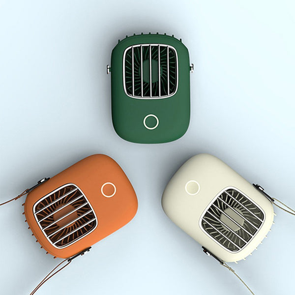 Neck Fan Portable Mini Usb Fan 5V Air Cooler Rechargeable Ventilador Small Travel Handheld Electric Fan Silent Cooling F