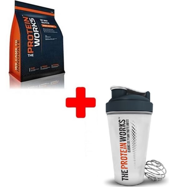Whey Protein Isolate 90 & Shaker – The Protein Works™ (UK)-wppmall
