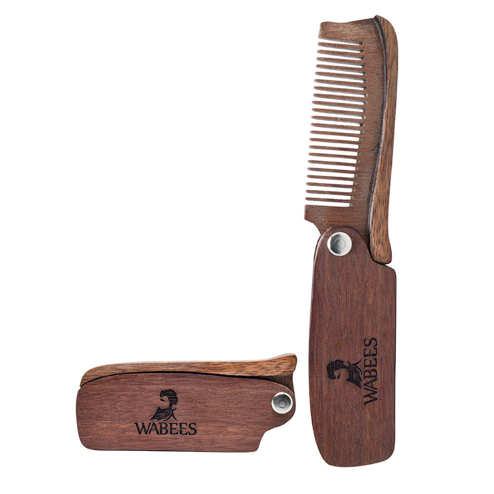 Wooden Folding Comb-wppmall