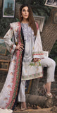 3pc Digital Linen Shirt with Embroidered Front & Shawl Dupatta (WK-214)-wppmall