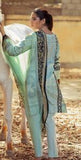Printed Jacquard Cambric Shirt with Embroidered Front , Chiffon Dupatta & Dyed Cambric Trouser | 3pc (WK-225B)-wppmall