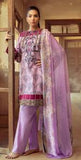Printed Jacquard Cambric Shirt with Embroidered Front , Chiffon Dupatta & Dyed Cambric Trouser | 3pc (WK-226B)-wppmall