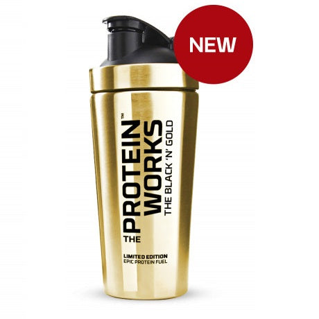 TPW™ BLACK ‘N’ GOLD STAINLESS STEEL SHAKER-wppmal